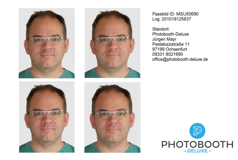 biometrisches Passbild (erstellt mit Breeze2Passport)